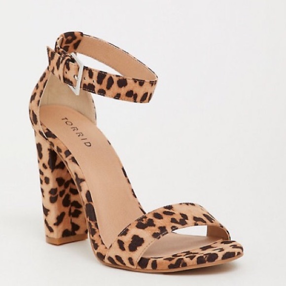 Torrid wide width Leopard sandals - Picture 5 of 5